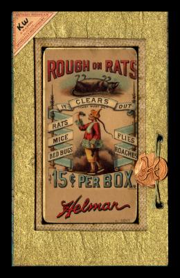 Picture, Helmar Brewing, T206-Helmar Card # 444, Enos SLAUGHTER (HOF), Batting follow through, St. Louis Cardinals